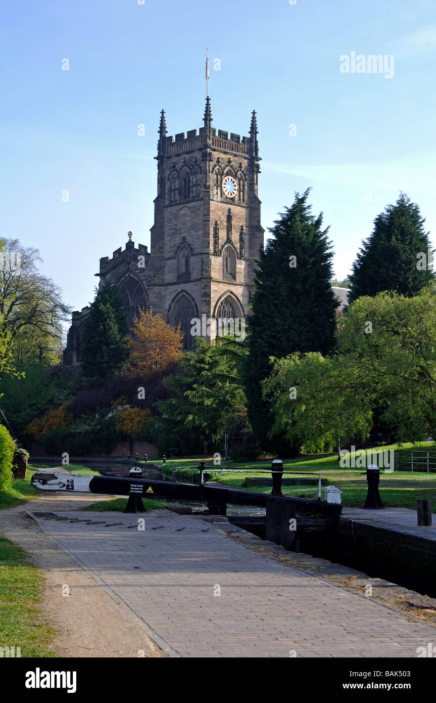 St. Mary`s Church, Kidderminster, Worcestershire, England, UK Stock